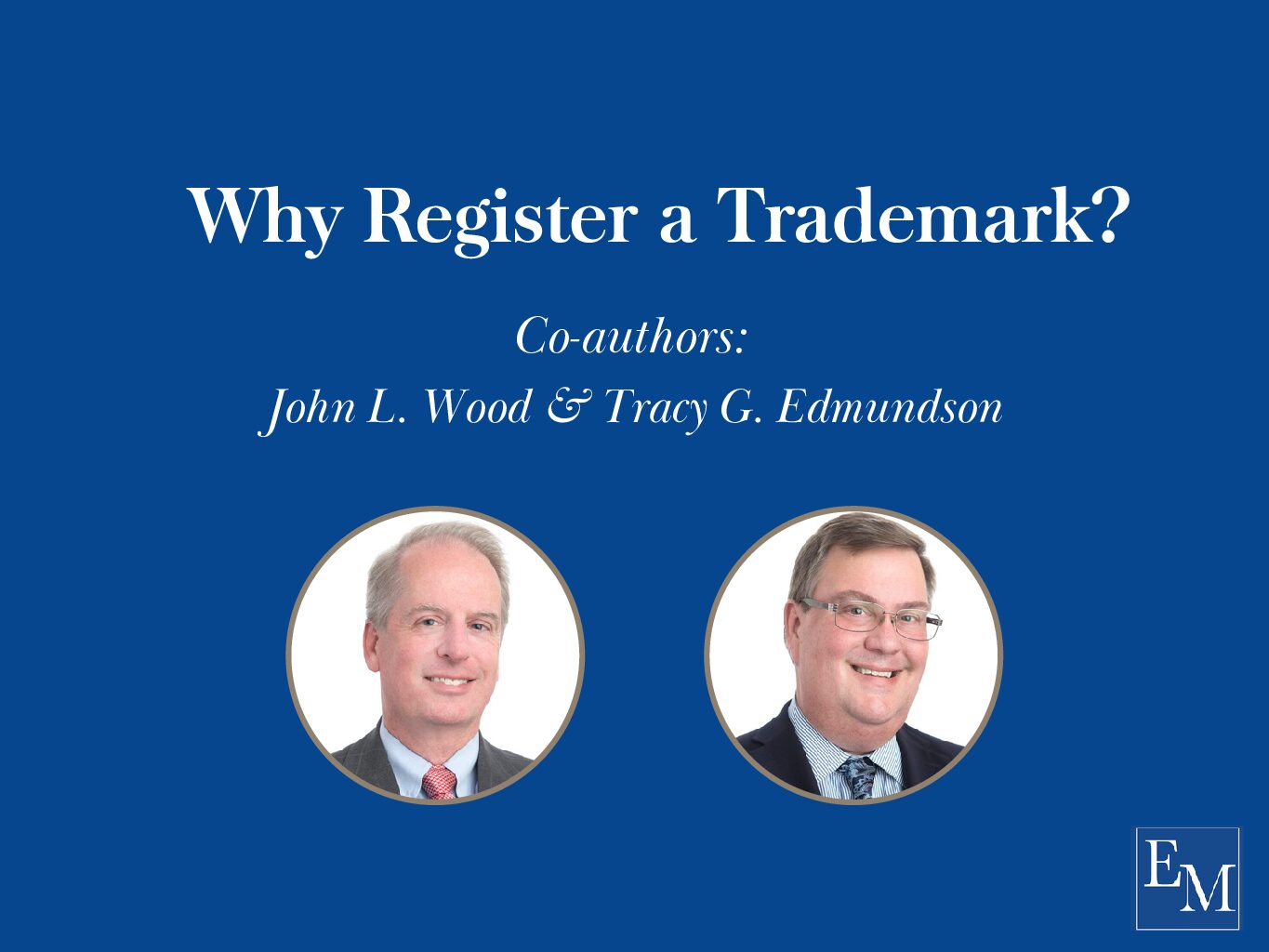 Why Register a Trademark?