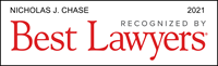 Nicholas Chase 2021 Best Lawyers Logo